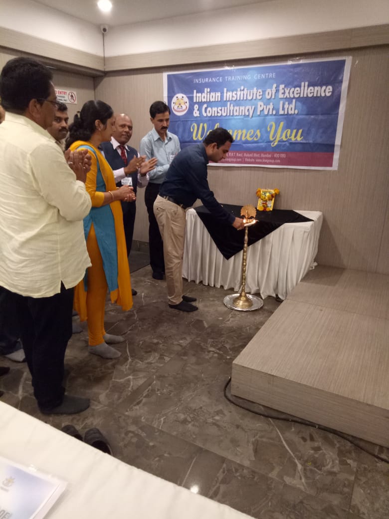 Lighting the lamp in the conference