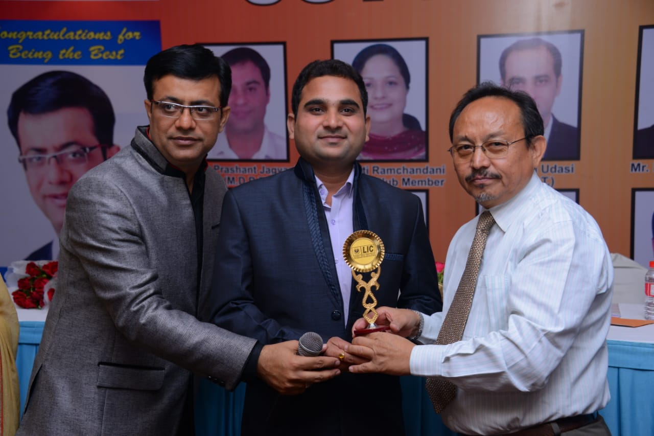 R.M  Sir Honoring For Top Performance in Division