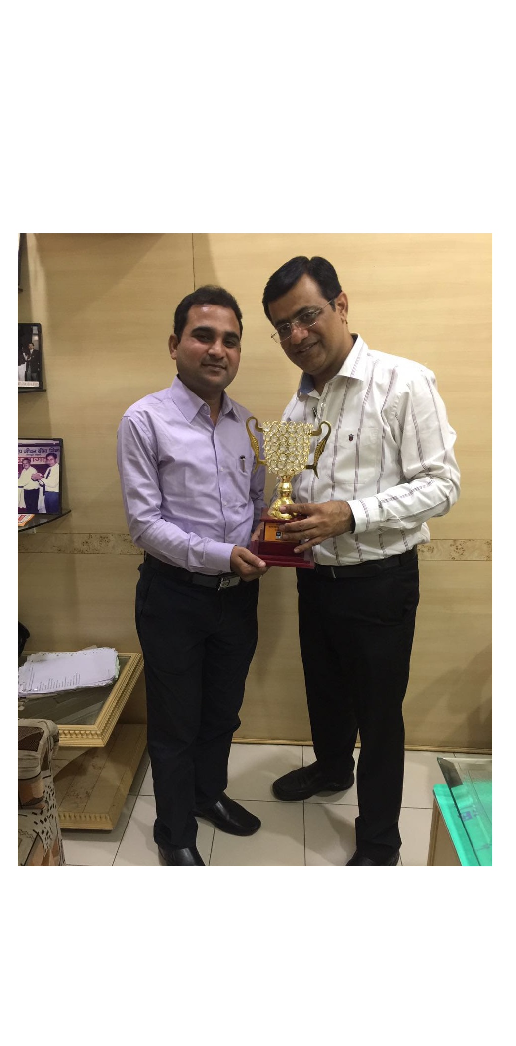 Felicitated for MDRT
