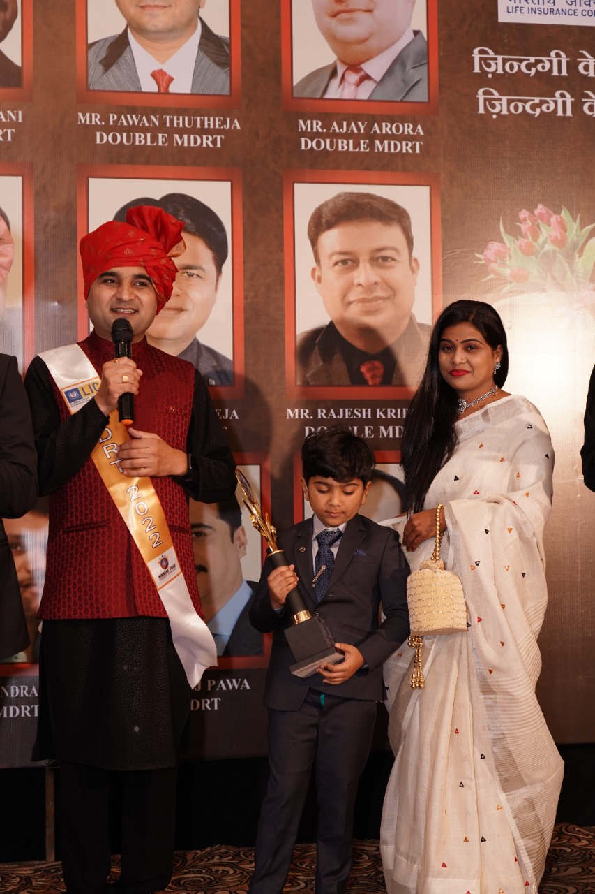 Felicitated for MDRT