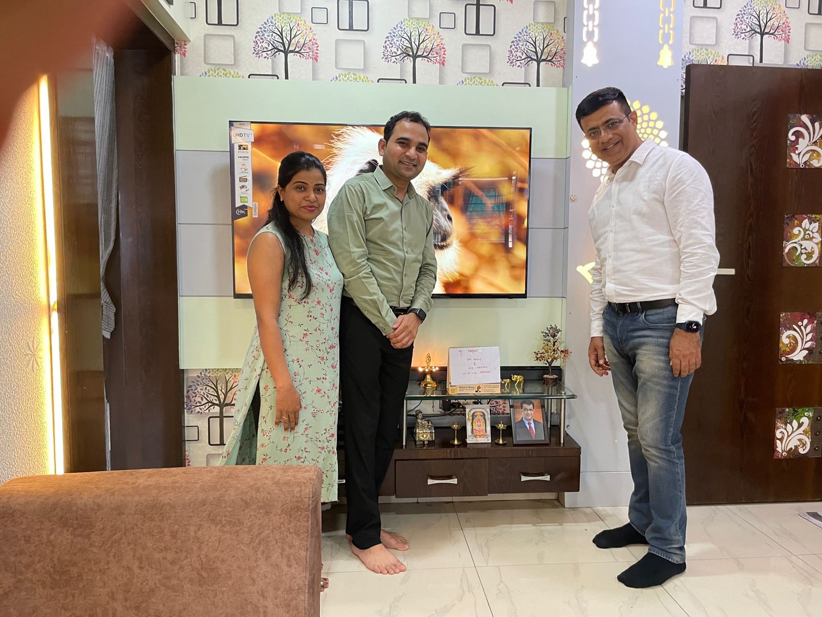 With Do Lalit Ambwani Sir